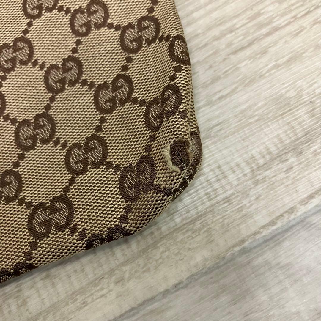 GUCCI グッチ GGキャンバス ボディバッグ ウエストバッグ 28566