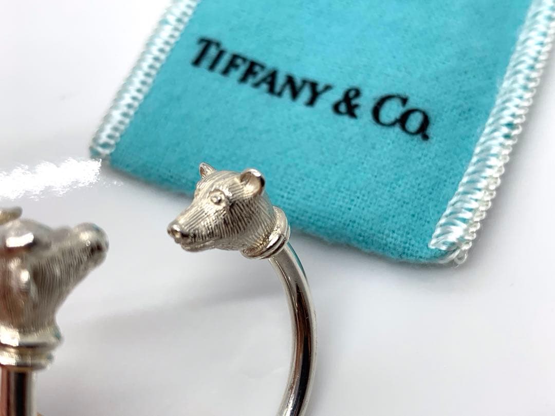 ティファニー ブル&ベア キーリング アクセサリー - メルカリ
