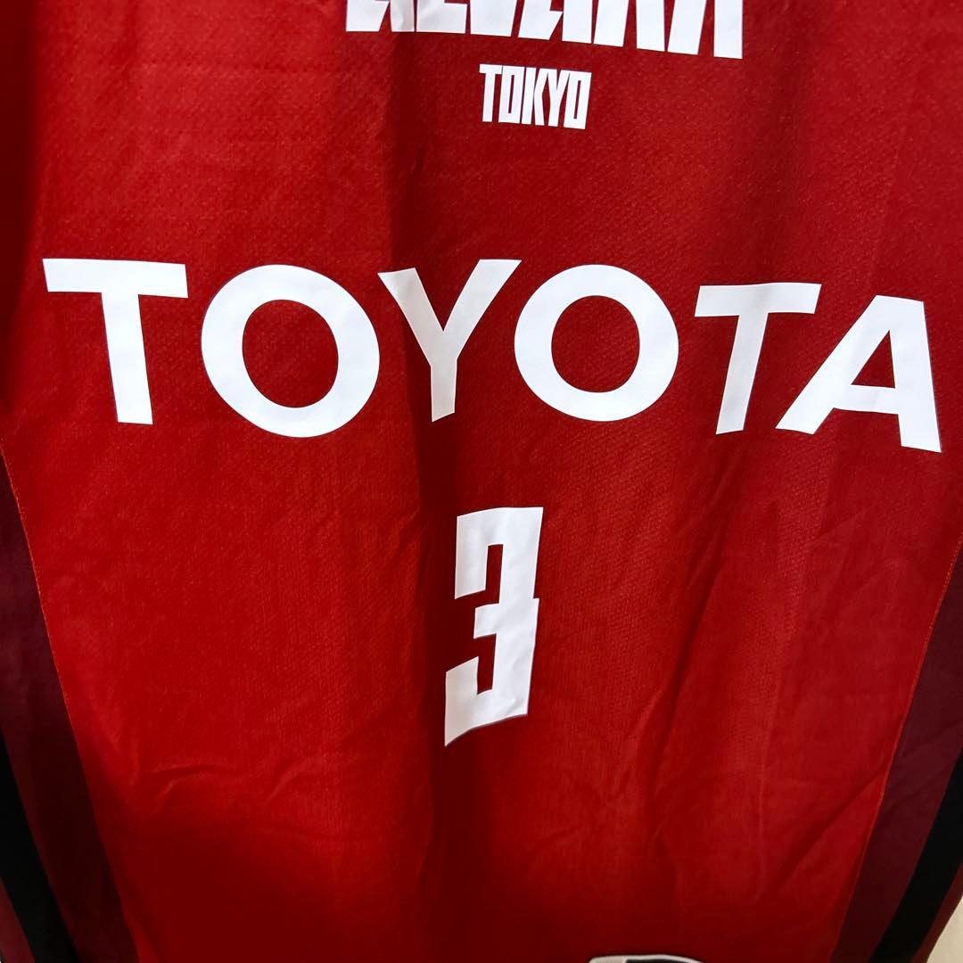 【新品】adidas アルバルク東京　ユニホーム　#3 テーブス海選手　O