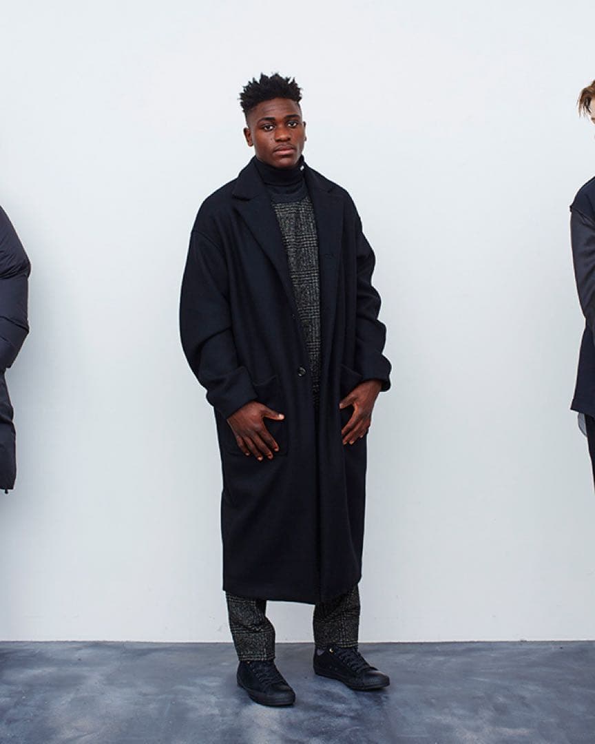 soe ready to wear 2018 ネイビー チェスターコート