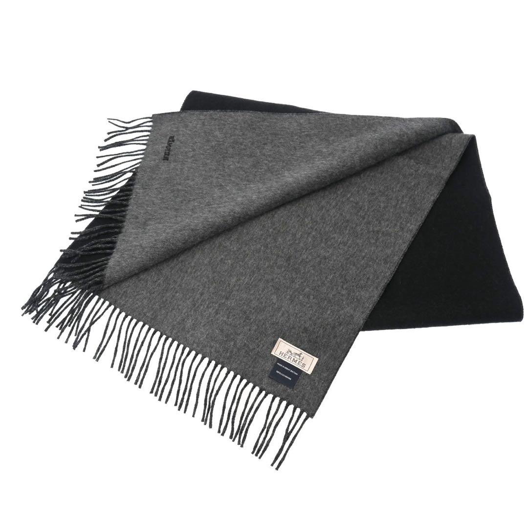 【専用】HERMES カシミヤマフラー レクトヴェルソ