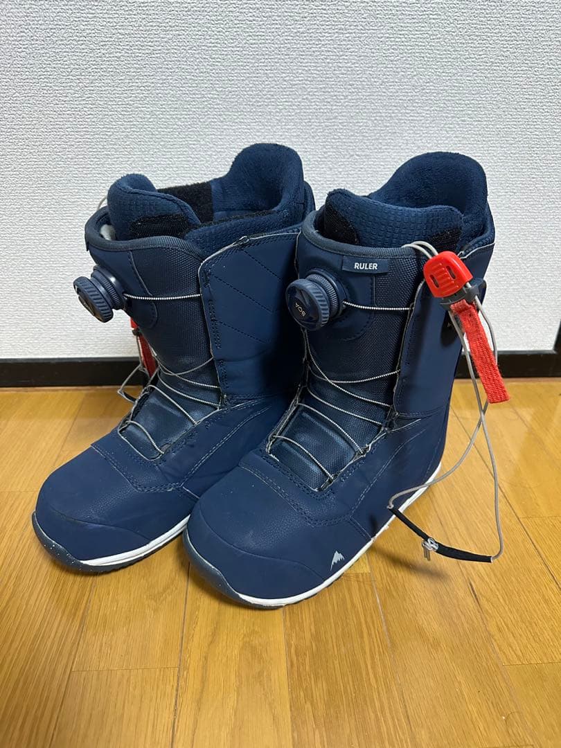 BURTON Ruler BOA WIDE 26cm MPRINT 2ネイビー