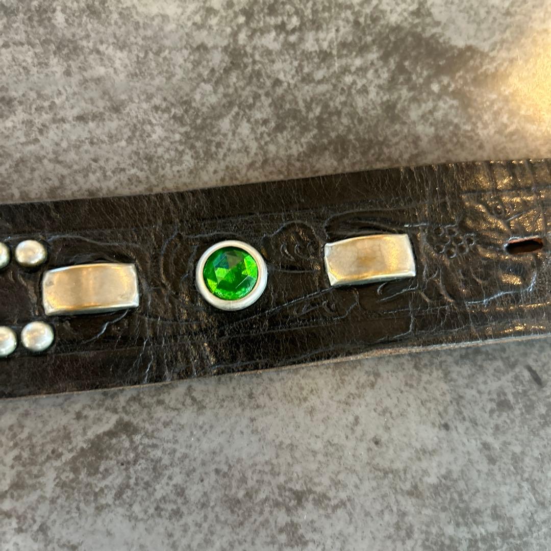 美品⭐️TENDERLOIN ×HTC×ポーター⭐️スタッズベルト⭐️ブラック⭐️32