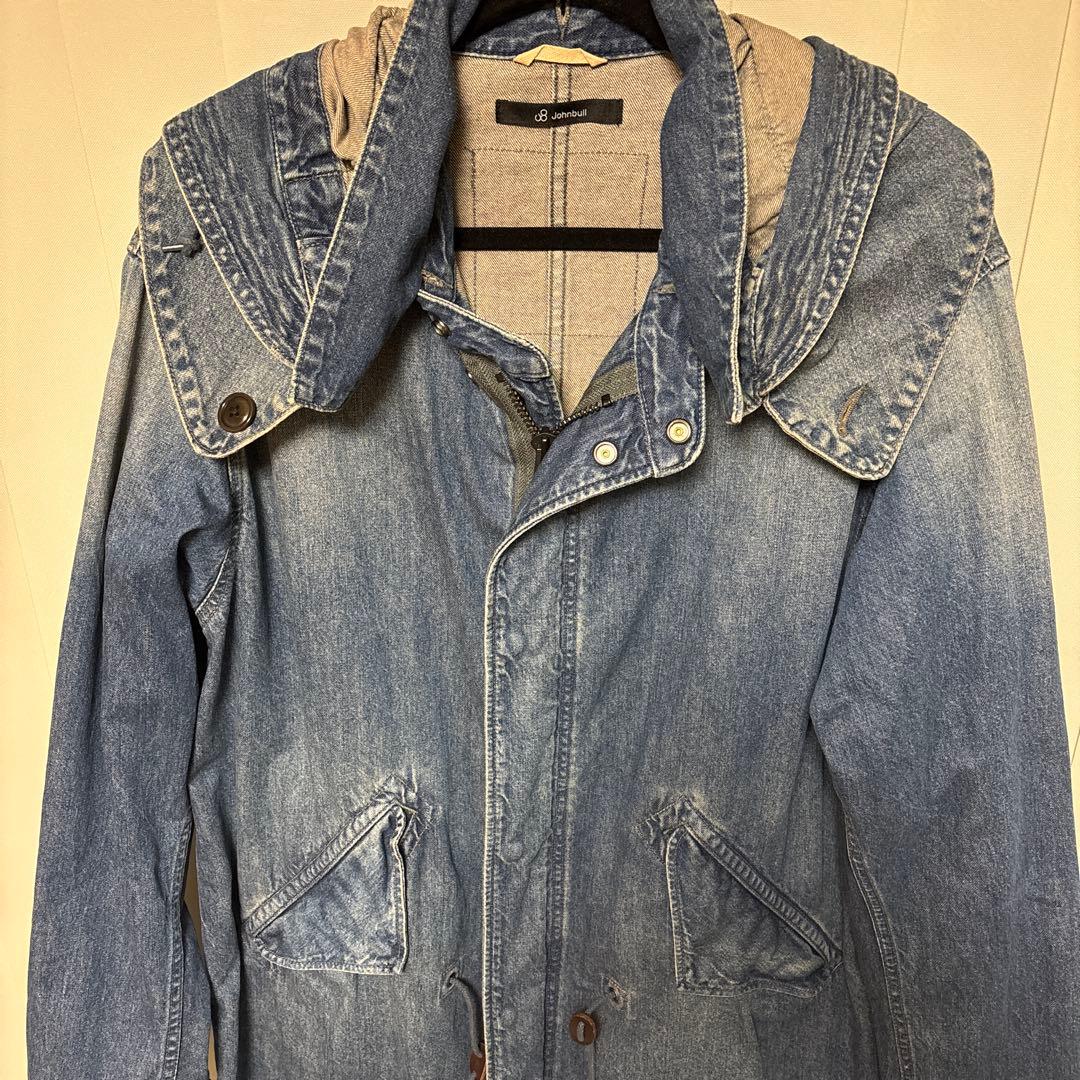 John bull ジョンブル デニムオーバーモッズコート　Lサイズ　佐藤健着