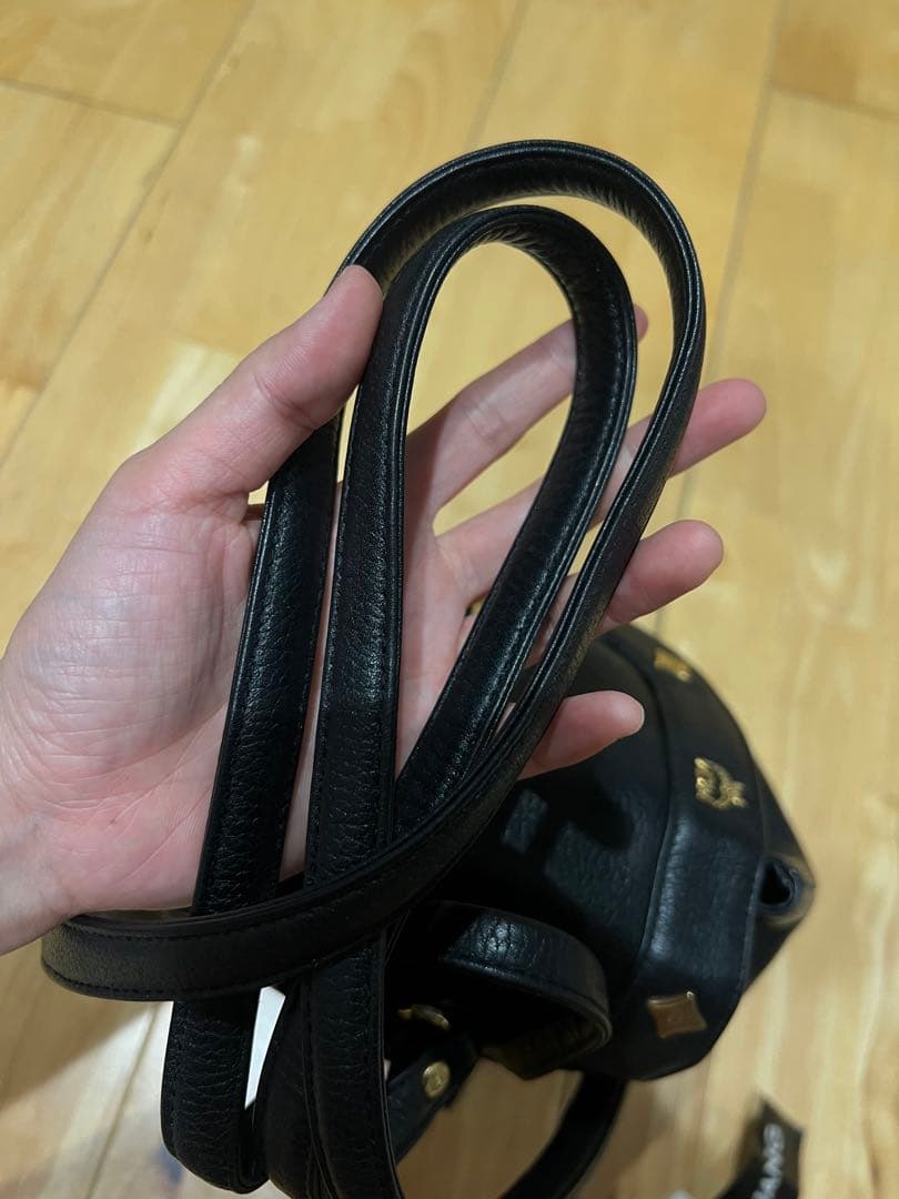 MCM ブラック リュック・バックパック