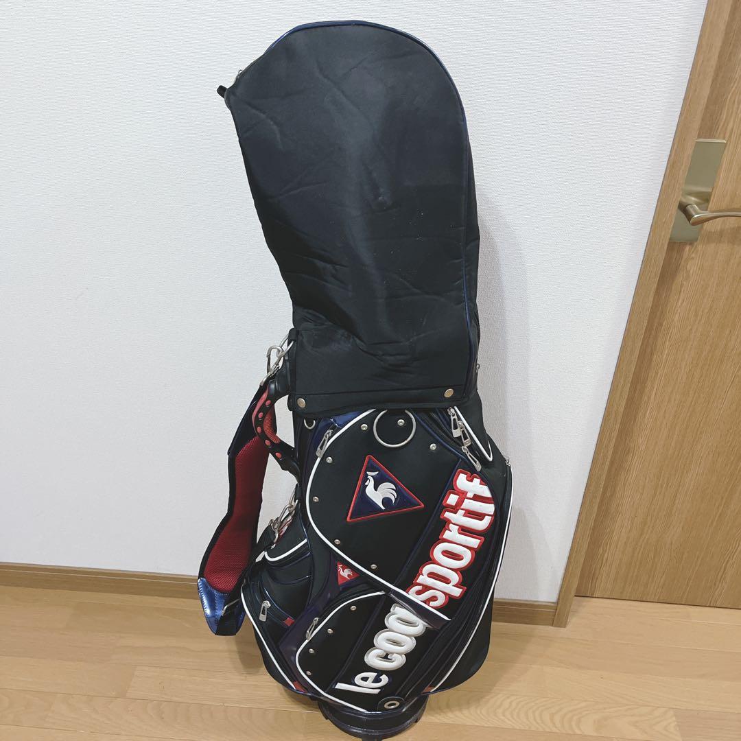 K316 美品 lecoq sportif キャディバッグ　ブラック