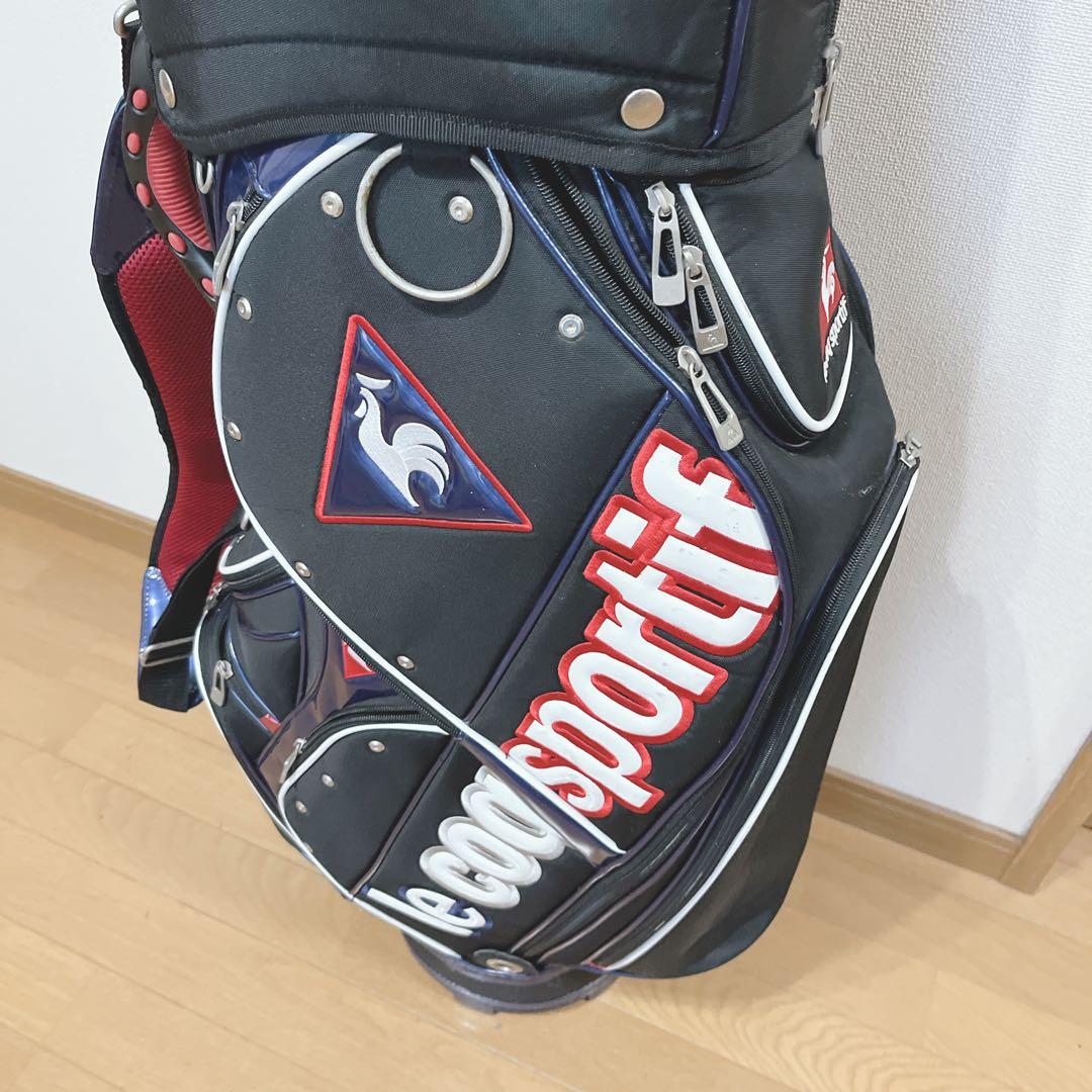 K316 美品 lecoq sportif キャディバッグ　ブラック