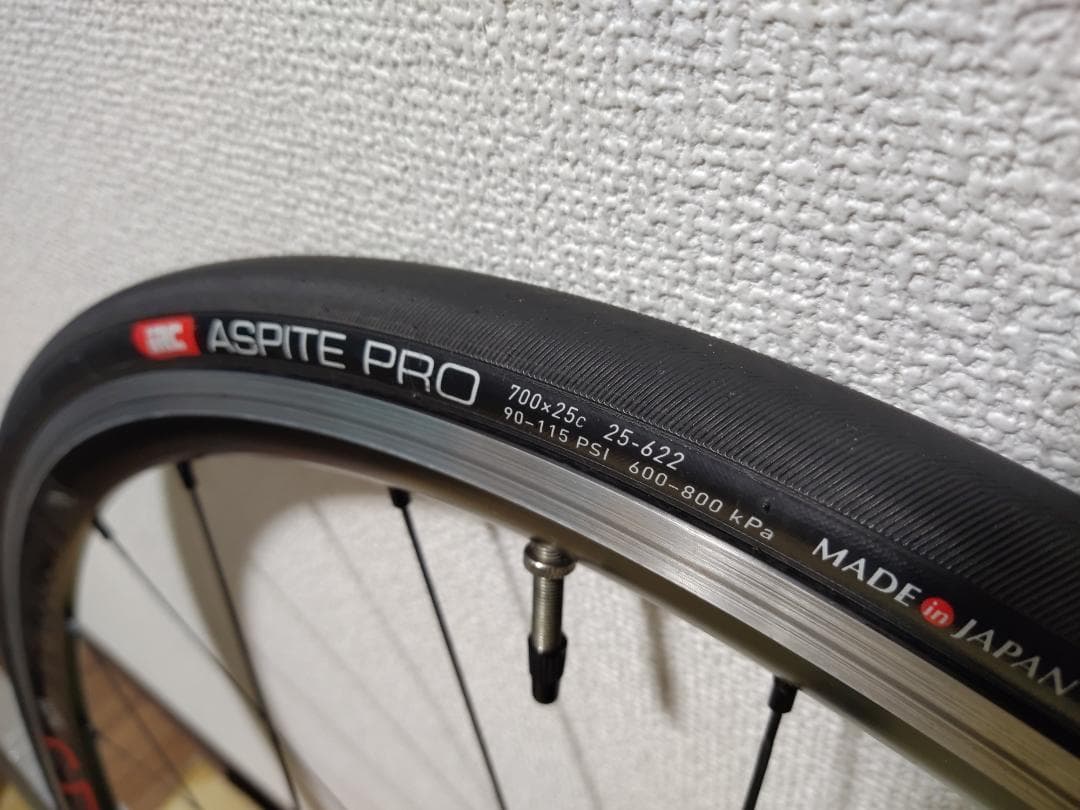 フルクラムレーシング5 C17ホイール　リムブレーキ　シマノフリー