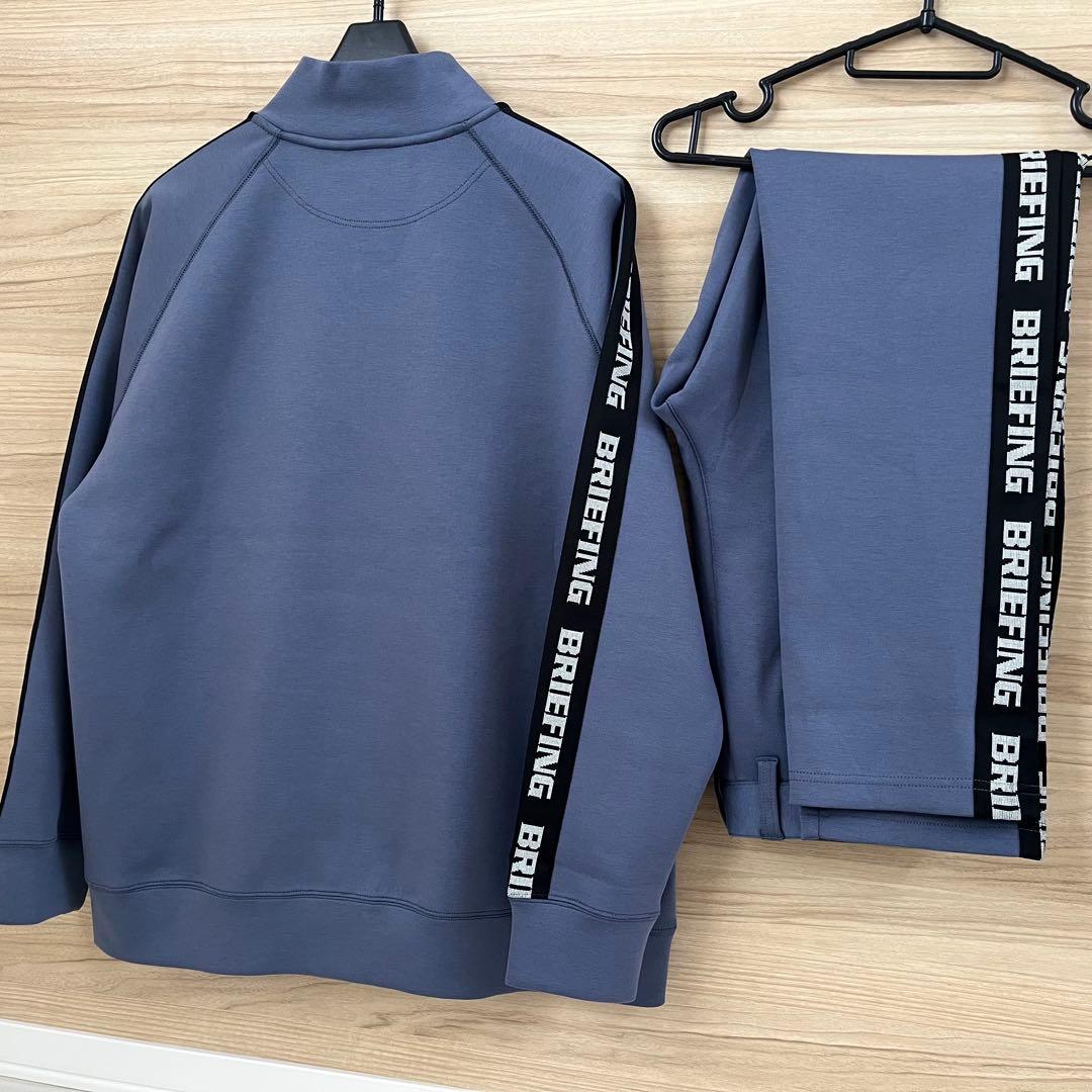 極美品★70,400円 メンズL ブリーフィング サイドロゴセットアップ 上下