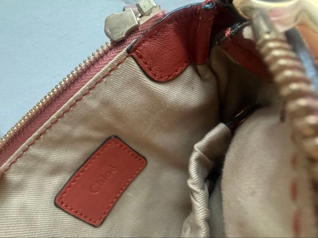 【じじ】Chloé クロエ　マーシー　ミニ　ピンクベージュ　ショルダー