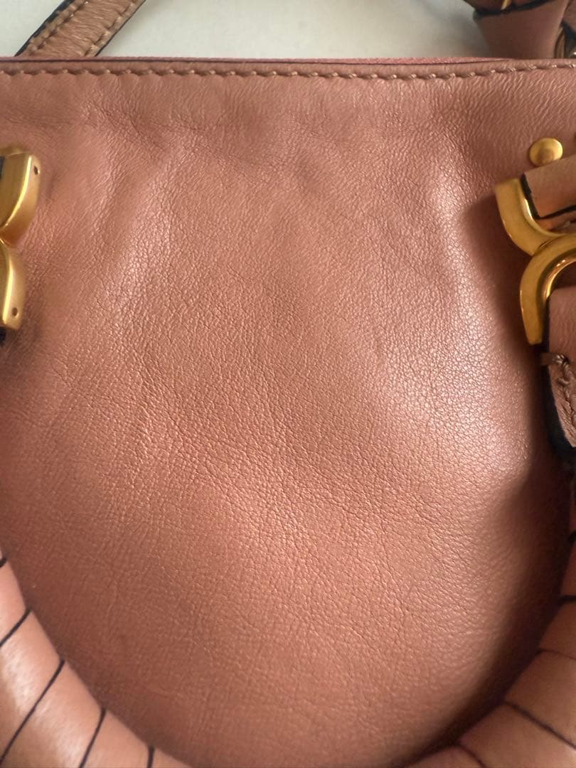 【じじ】Chloé クロエ　マーシー　ミニ　ピンクベージュ　ショルダー