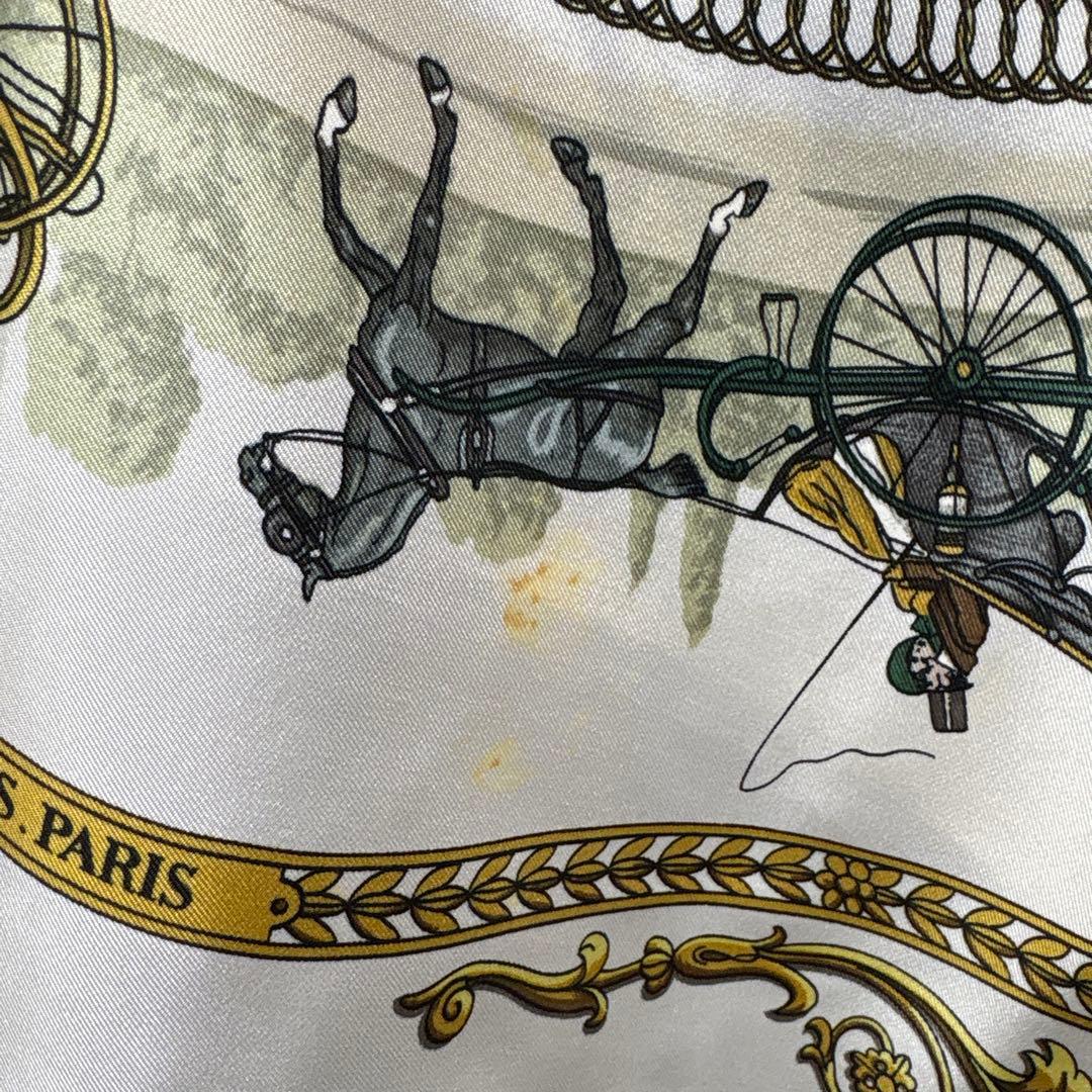 HERMES 大判スカーフ　USED