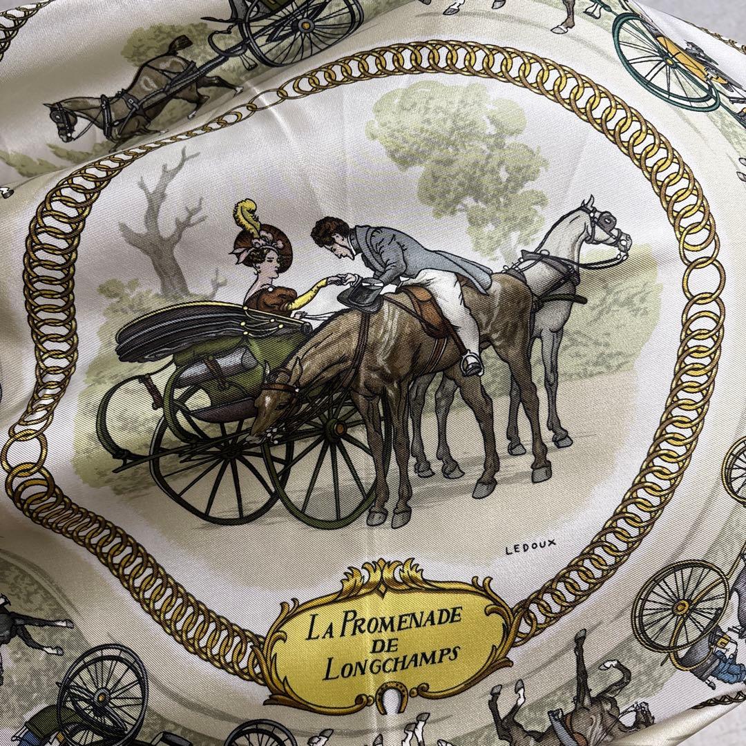 HERMES 大判スカーフ　USED