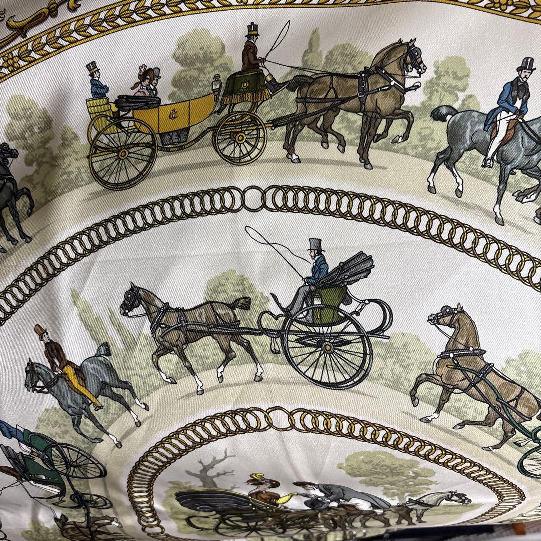 HERMES 大判スカーフ　USED