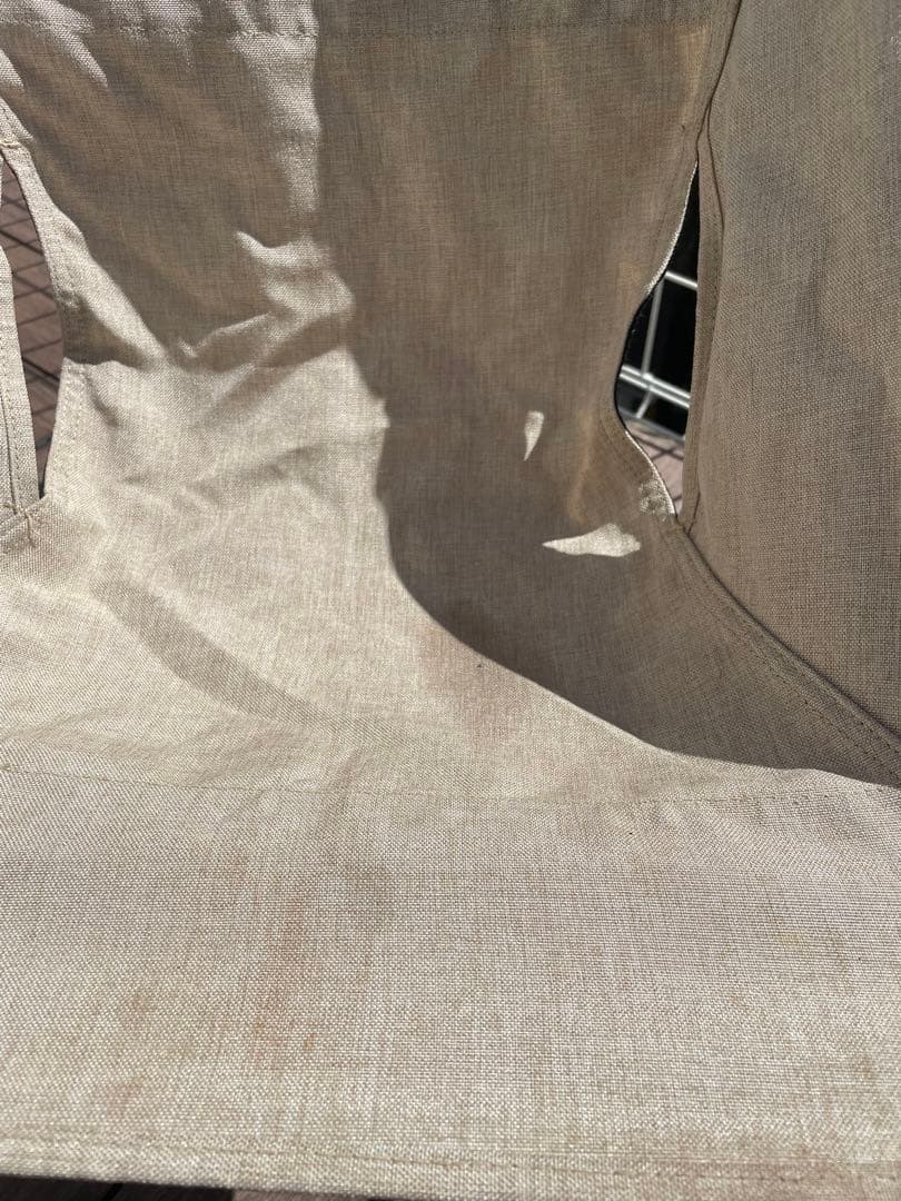 モザンビーク　チェア2脚セット ベージュ