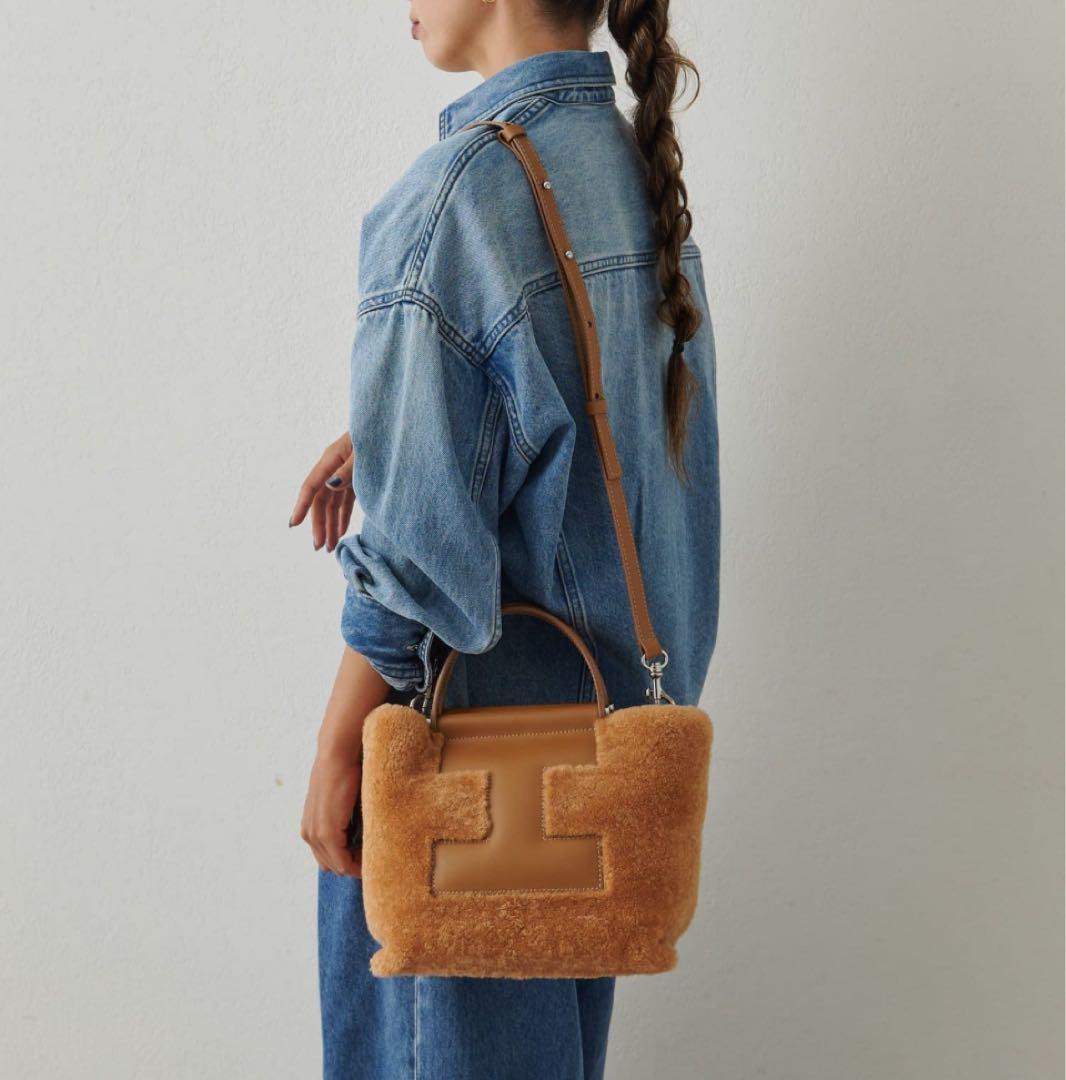 ★sale 2025 iacucci イアクッチ　ムートンバッグ