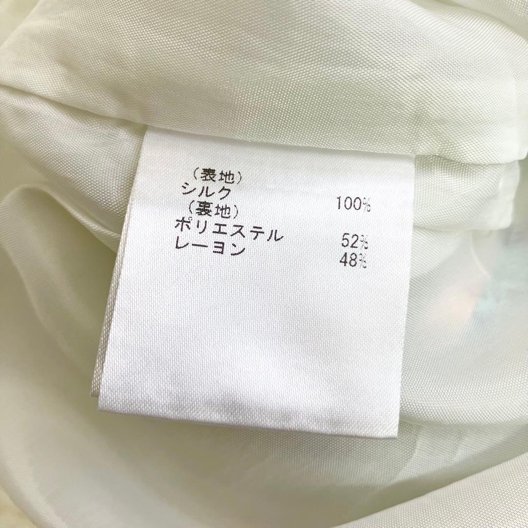 グレースコンチネンタル 北川景子 シルク リリーワンピース 花柄 スパンコール