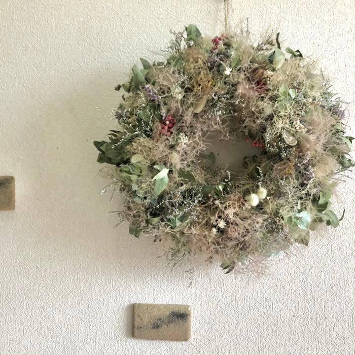 ナチュラルリース　スモークツリー