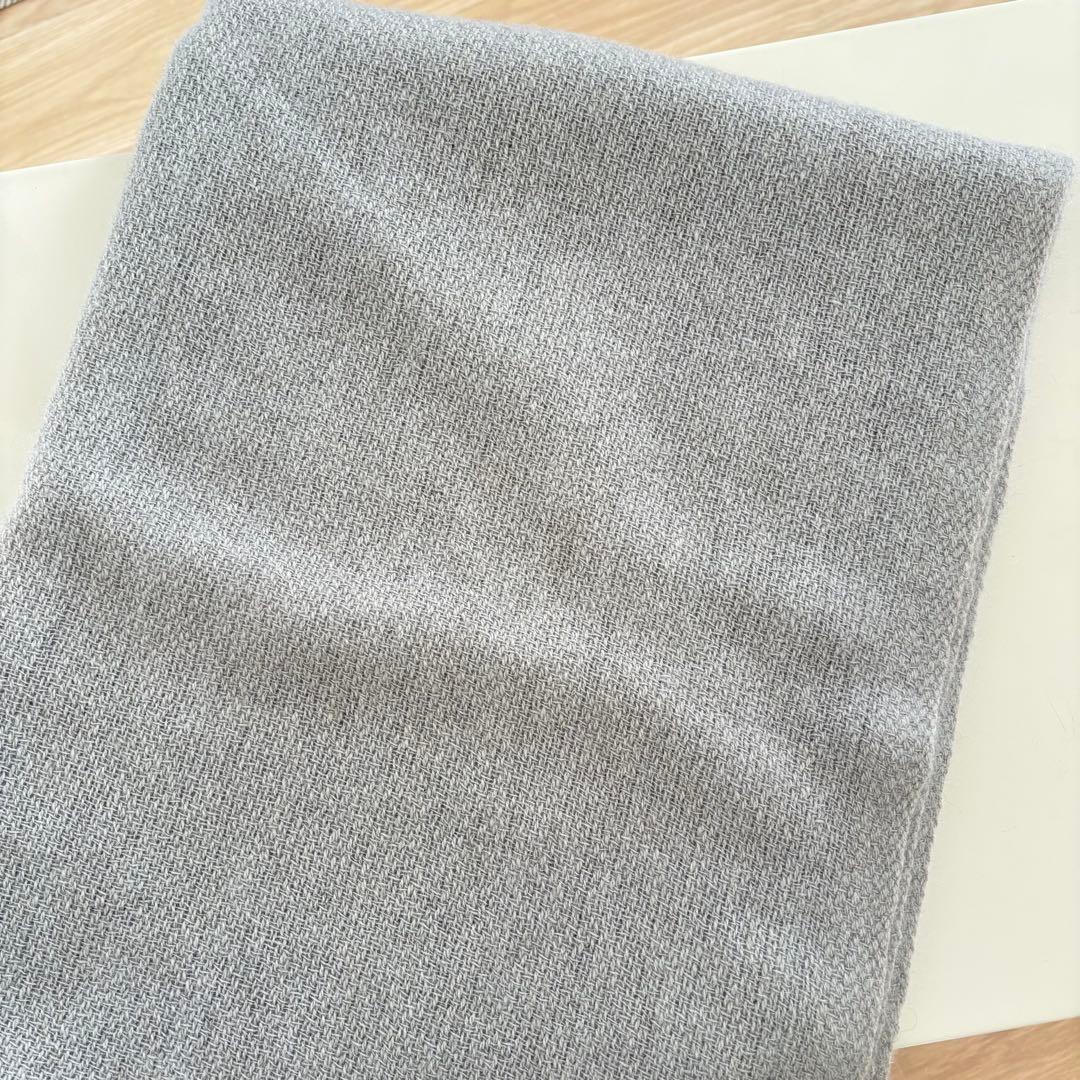 NORLHA ノラ ヤク ウール ストール マフラー グレー 新品