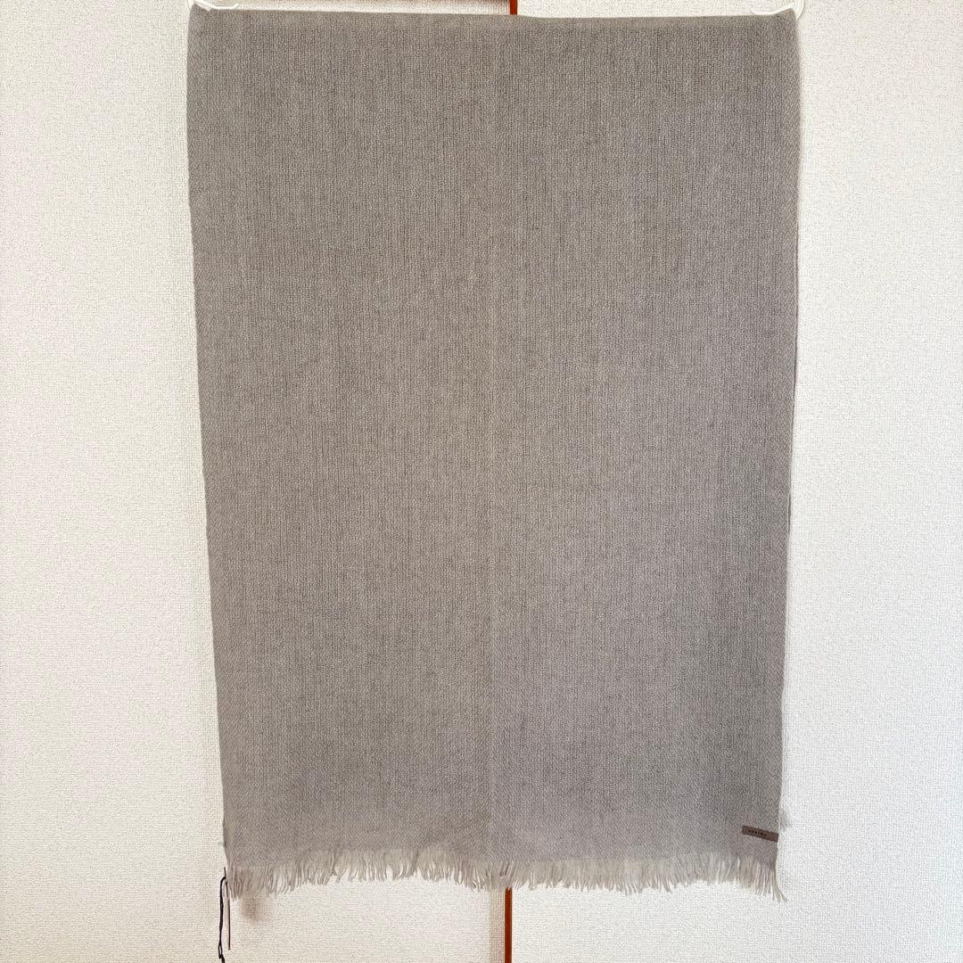 NORLHA ノラ ヤク ウール ストール マフラー グレー 新品