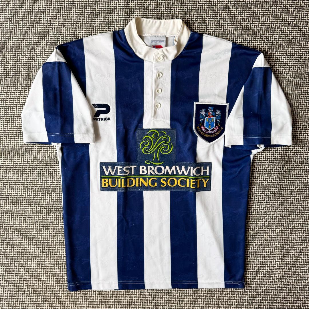 90年代／当時物】ウェスト・ブロムウィッチ 97／98（H）襟付きの
