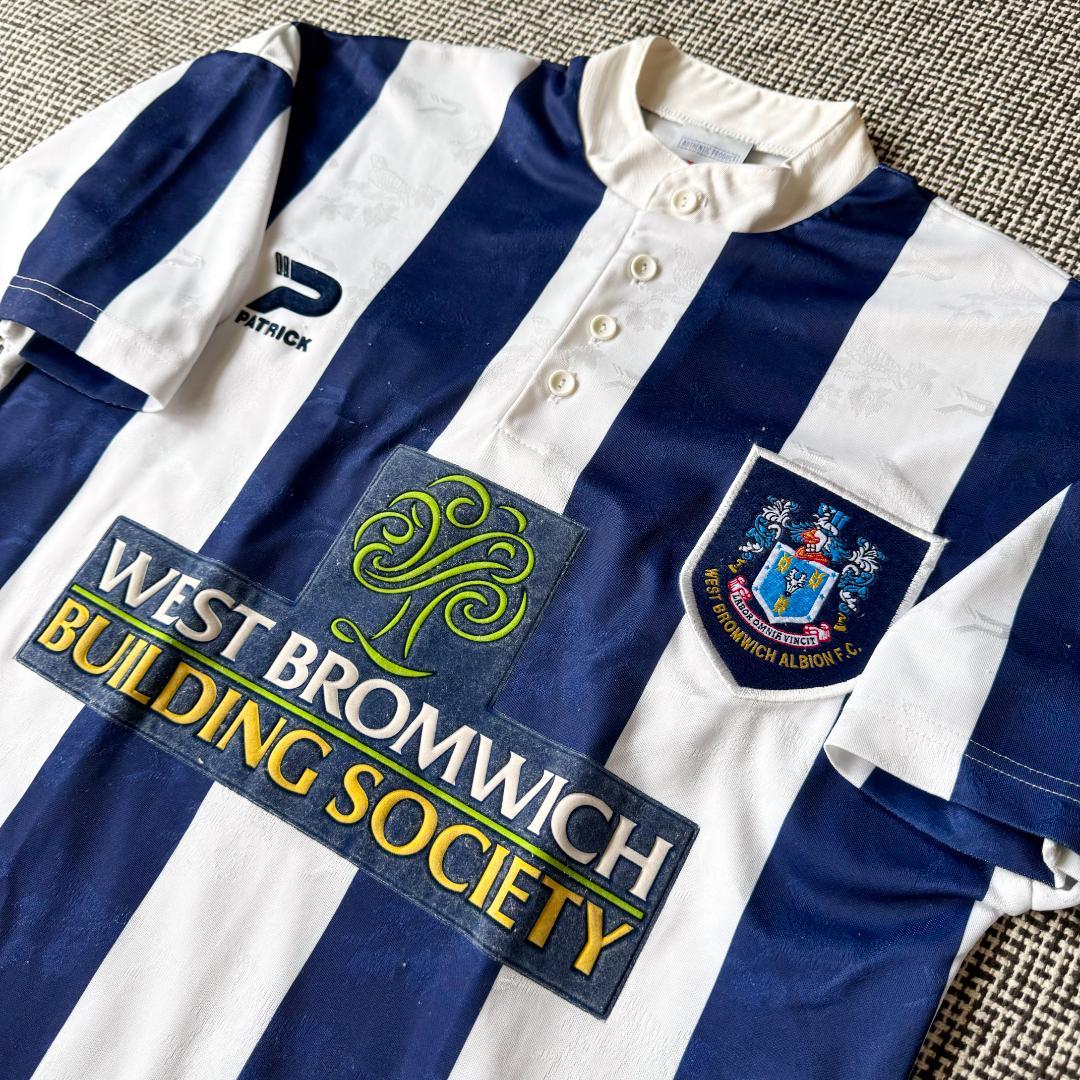 90年代／当時物】ウェスト・ブロムウィッチ 97／98（H）襟付きの