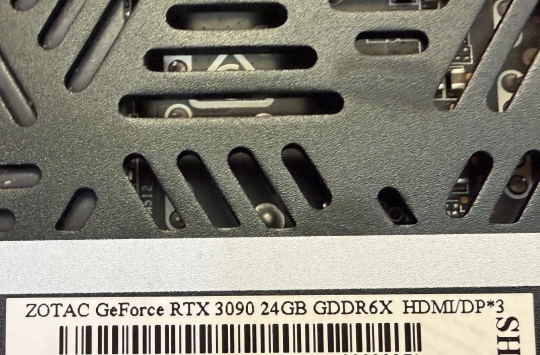グラフィックボード・グラボ・ビデオカード ZOTAC GeForce RTX 3090 24GB GDDR6X