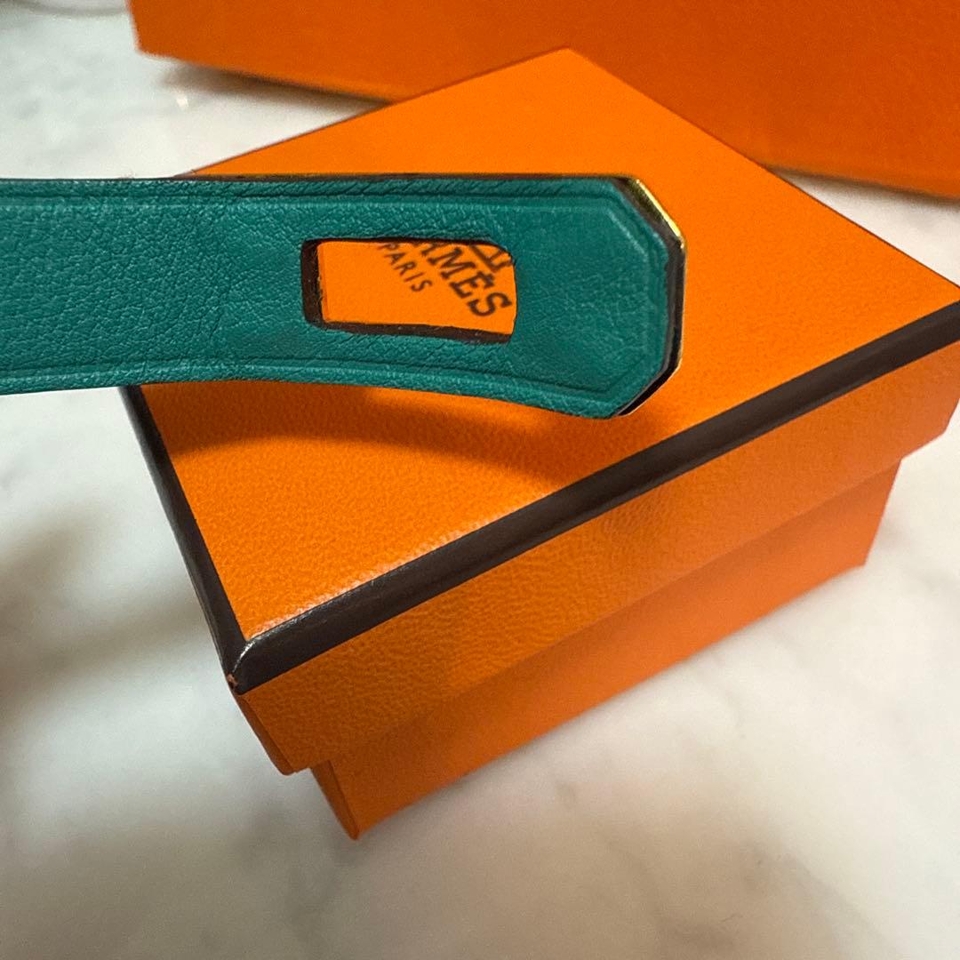 エルメス　ケリーグローブホルダー　グリーン