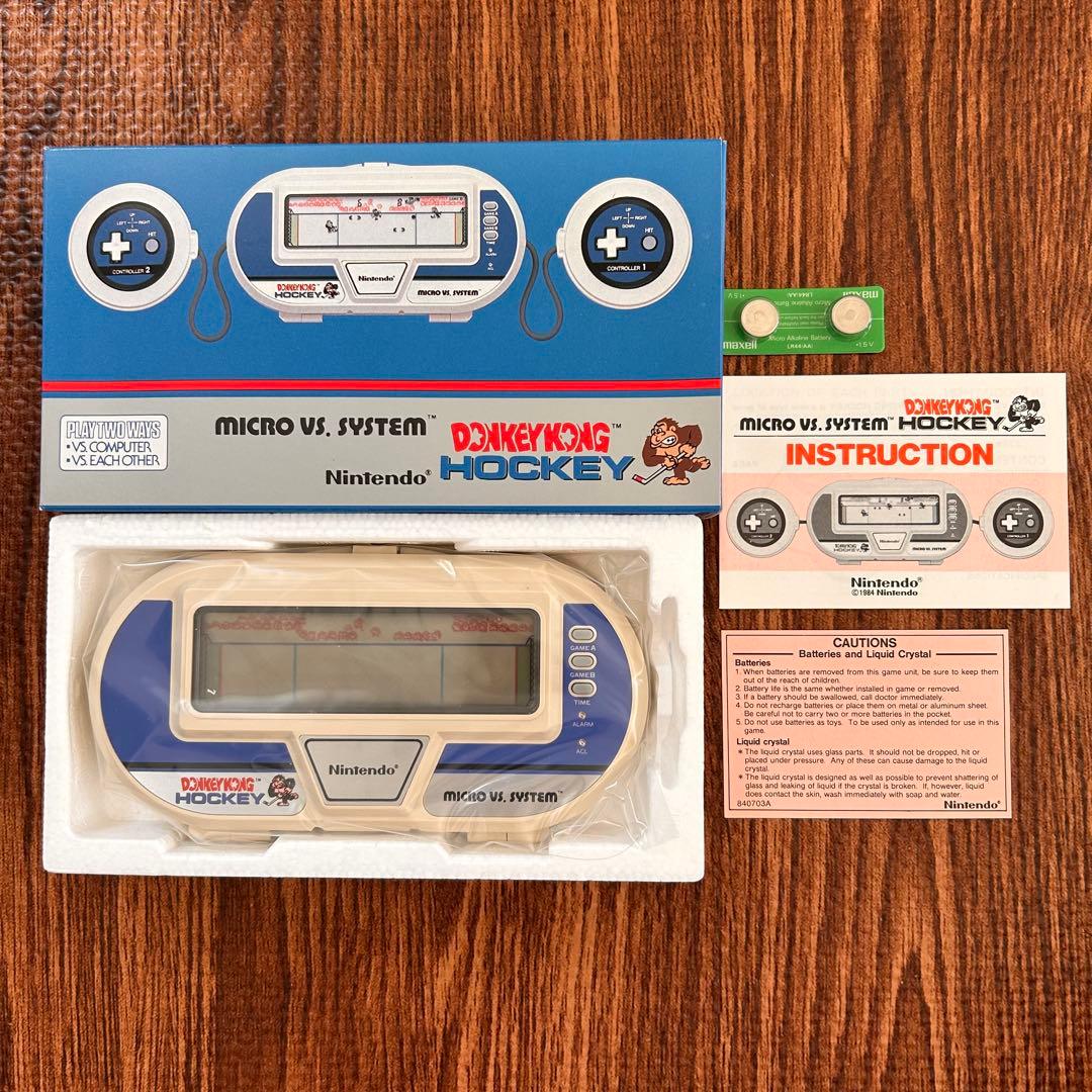 新品 ドンキーコングホッケー ゲームウォッチ ニンテンドー 海外版 レトロ