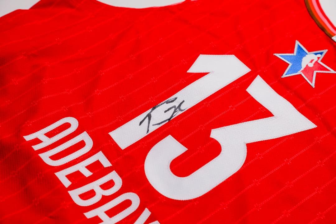 バム・アデバヨ 初オールスター×コービー追悼特別仕様直筆サイン入りジャージMGG