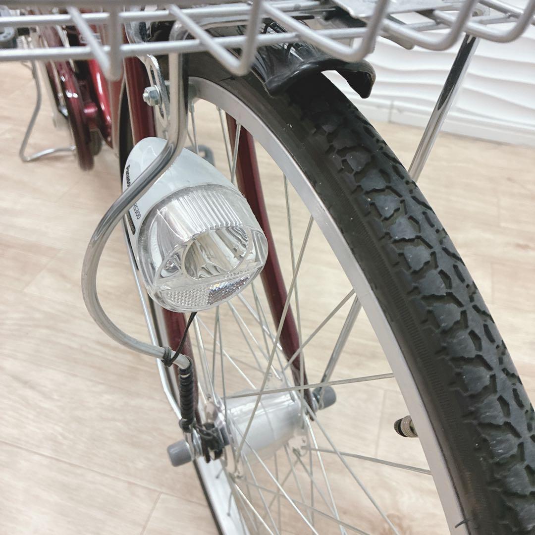 ◇シティサイクル◇ママチャリ◇24インチ◇レッド◇大阪兵庫京都奈良滋賀和歌山◇
