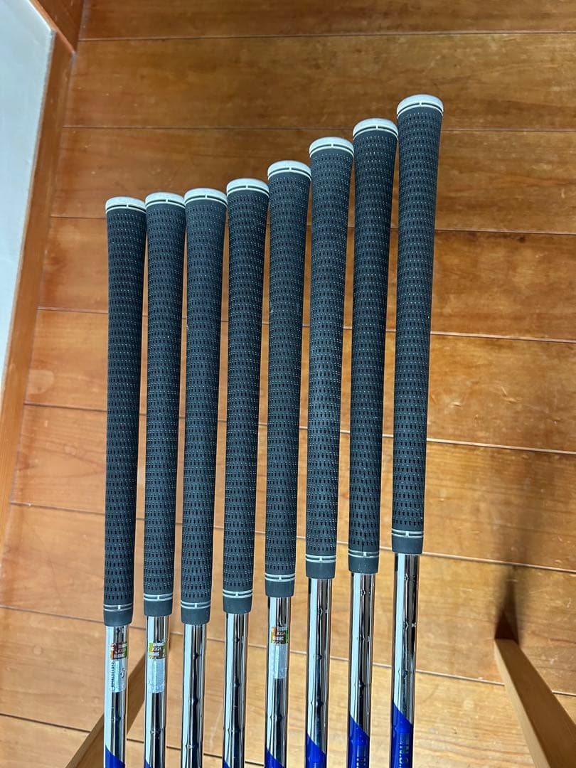 キャロウェイ　APEX2019アイアン8本セット　ゼロス8 S純正グリップ