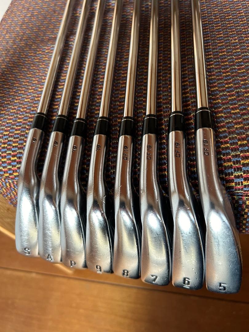 キャロウェイ　APEX2019アイアン8本セット　ゼロス8 S純正グリップ