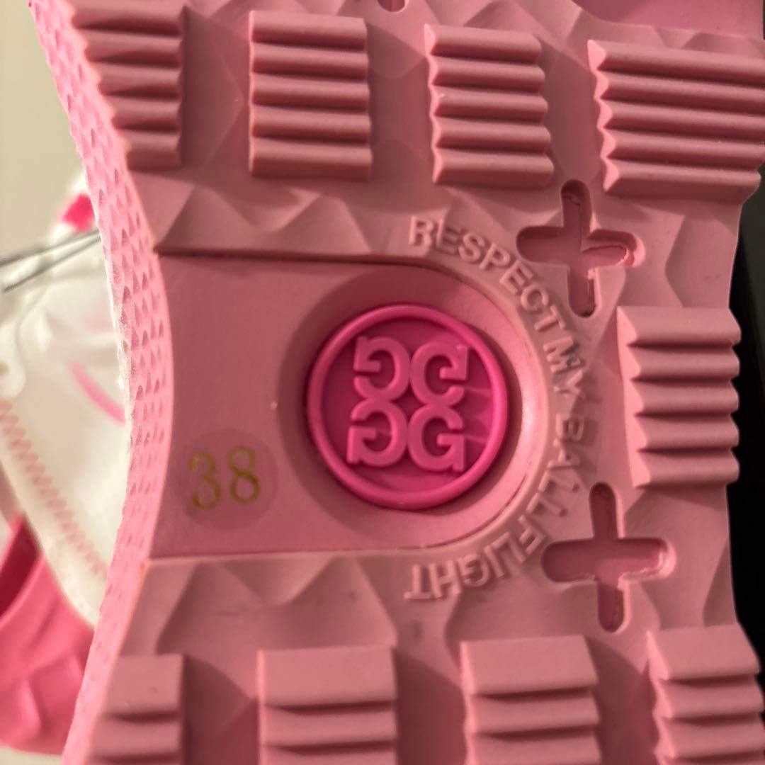 【即納】新品G/FORE ゴルフシューズ ホワイト/ピンク 38(23.5cm)