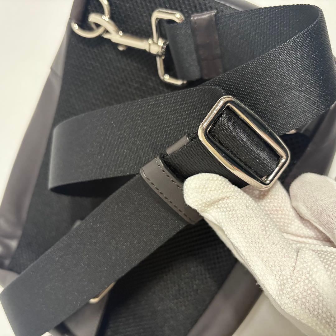 COACH コーチ ボディバッグ シグネチャー ブラック F54787