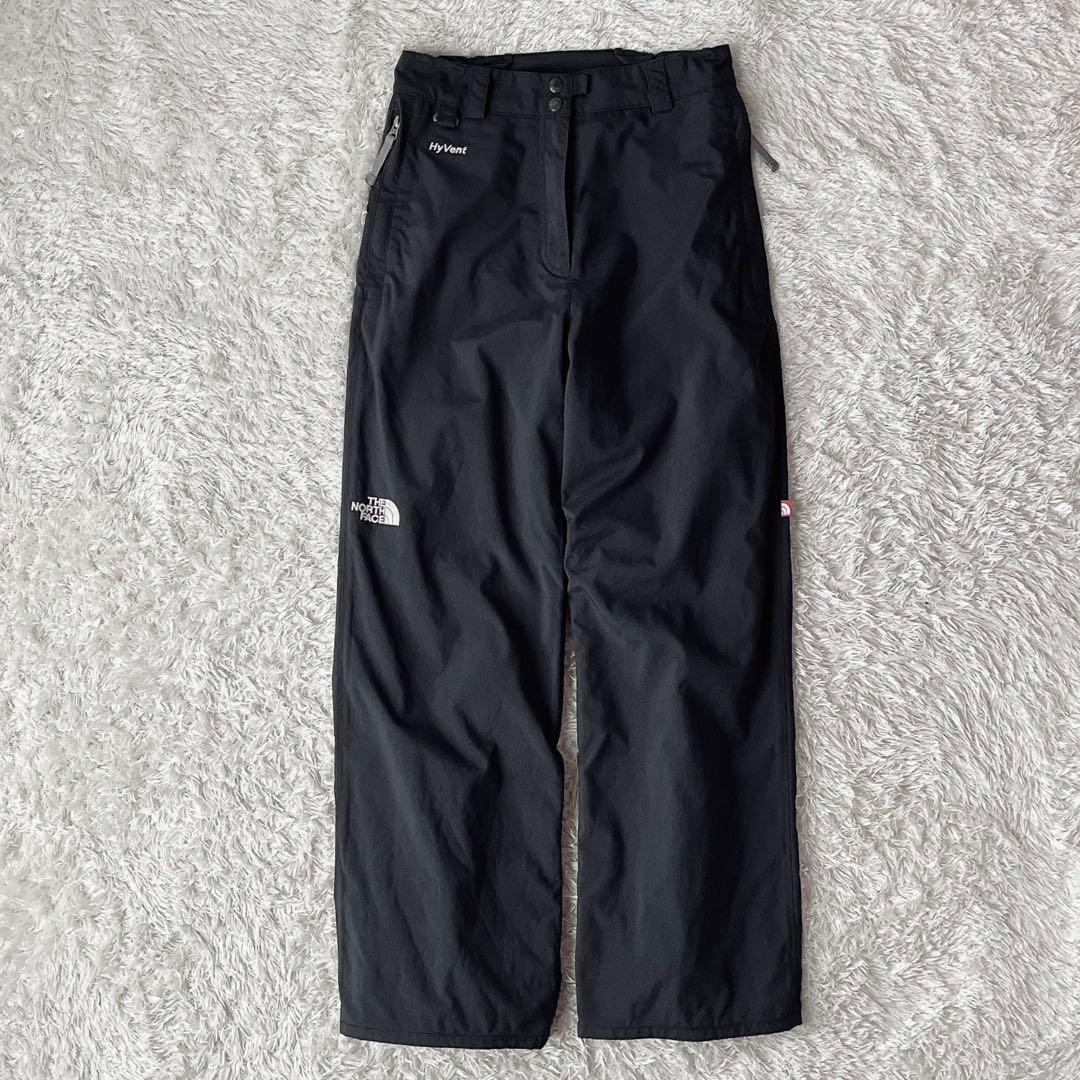 【美品】ノースフェイス ナイロンパンツ ハイベント スノーパンツ 黒