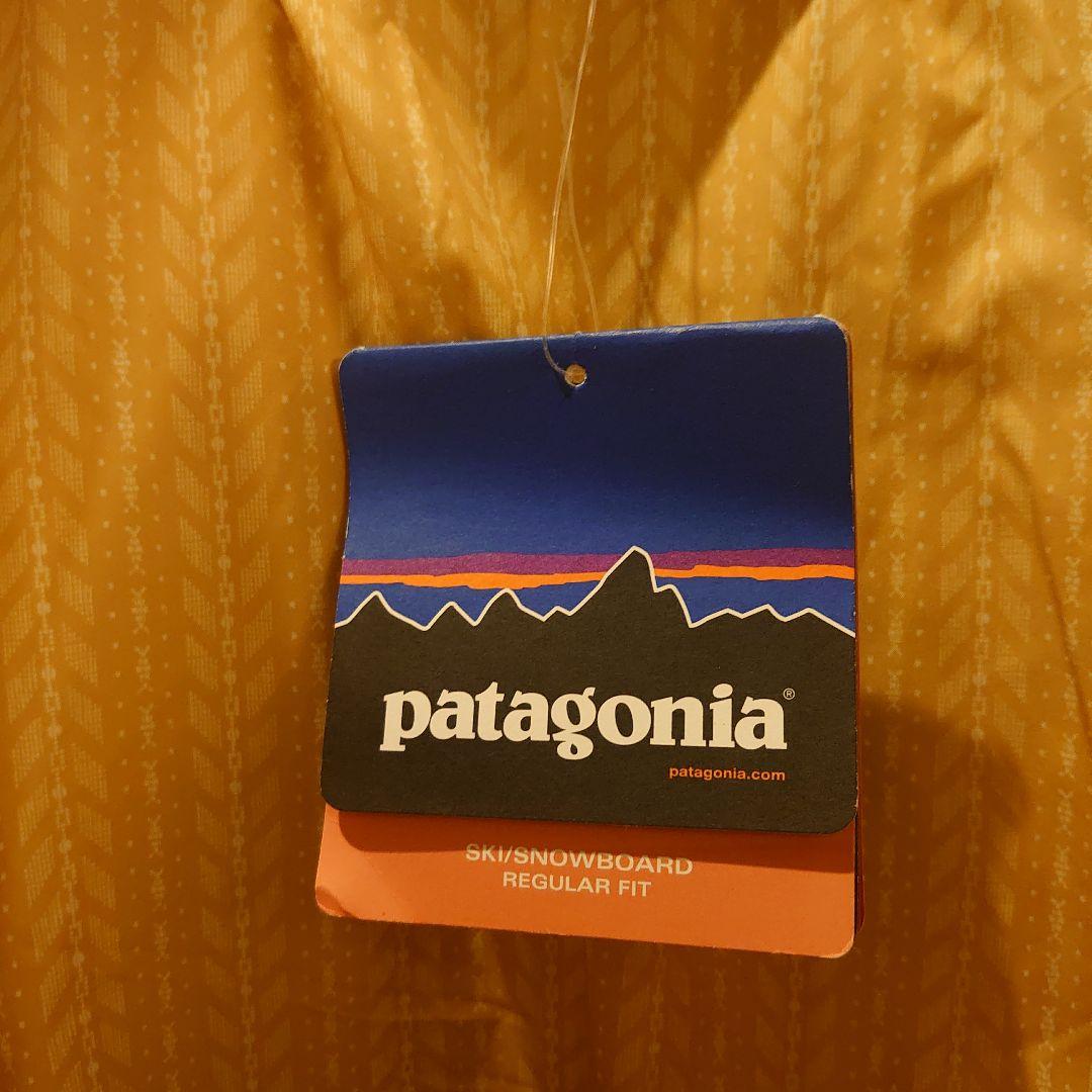 patagonia イエロー スノーボード、スキージャケット