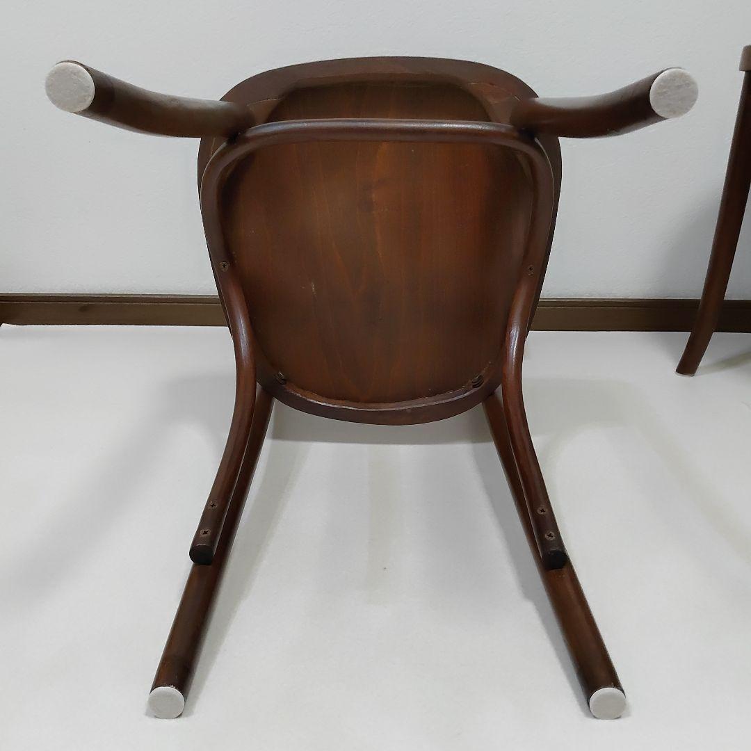 ① フランス アンティーク レストラン ウッドチェア 曲げ木 ベント