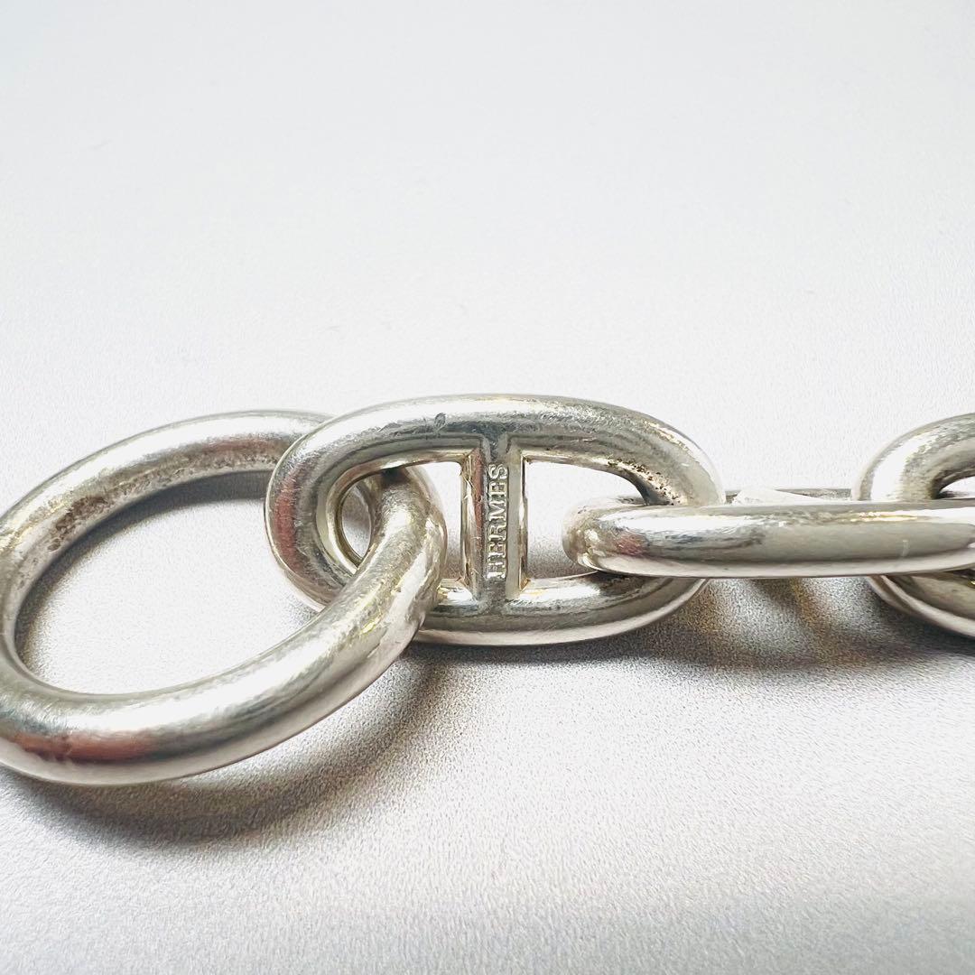 エルメス HERMES シェーヌダンクル GM12コマ ブレスレットマルジェラ期