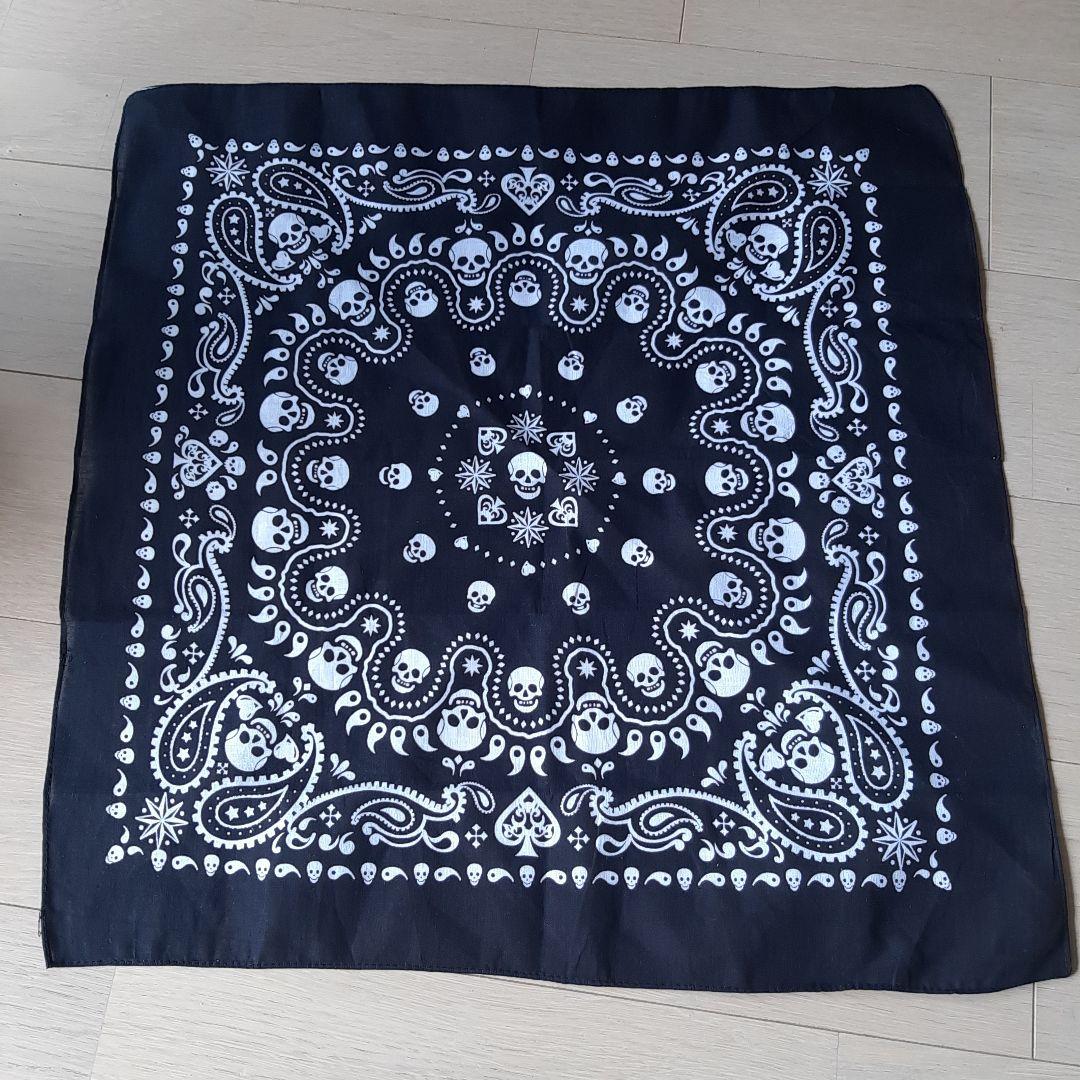 1599→1399円 スカル柄/ペイズリー柄/バンダナ◇ヴィンテージ風/PUNK