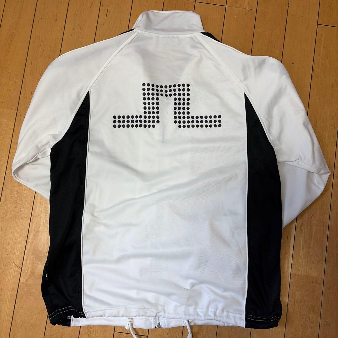 J.L. GOLF Mサイズ ジャケット ホワイト/ブラック