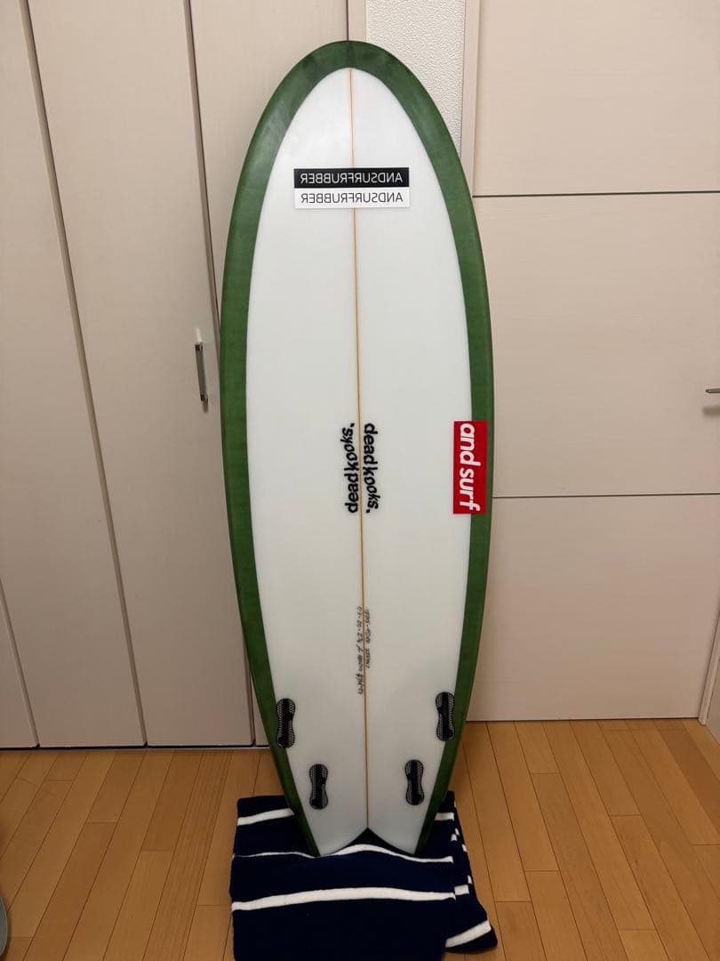 dead kooks TORO 5'3\" ショートボード