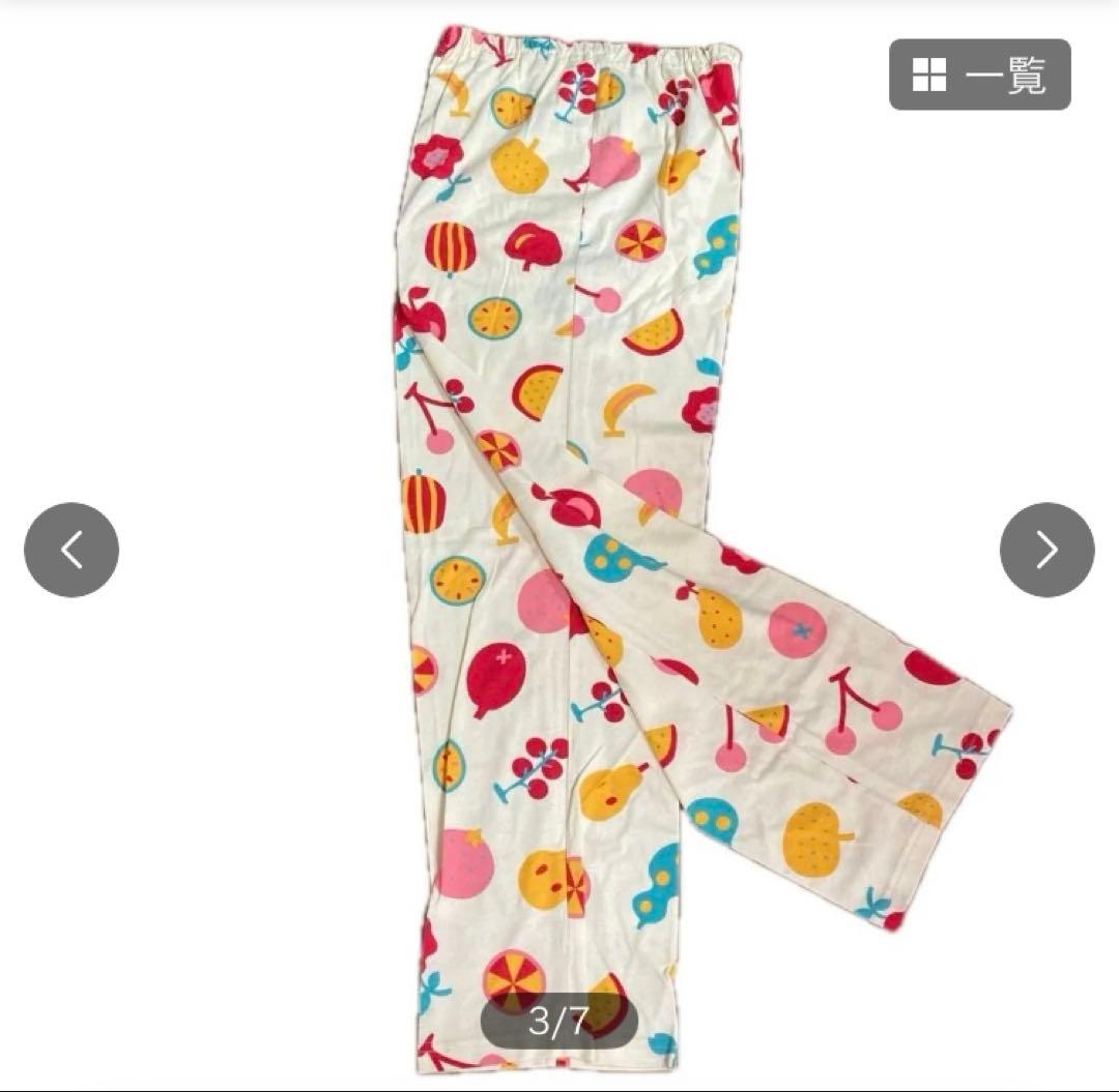 マタノアツコ　パジャマ　フルーツ柄　Mサイズ