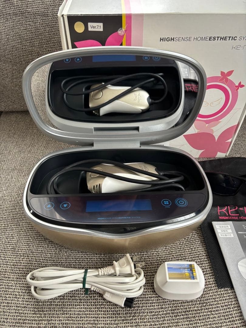 ケノン 脱毛 ver7.1 プレミアムカートリッジ 脱毛器 美品 L108729978