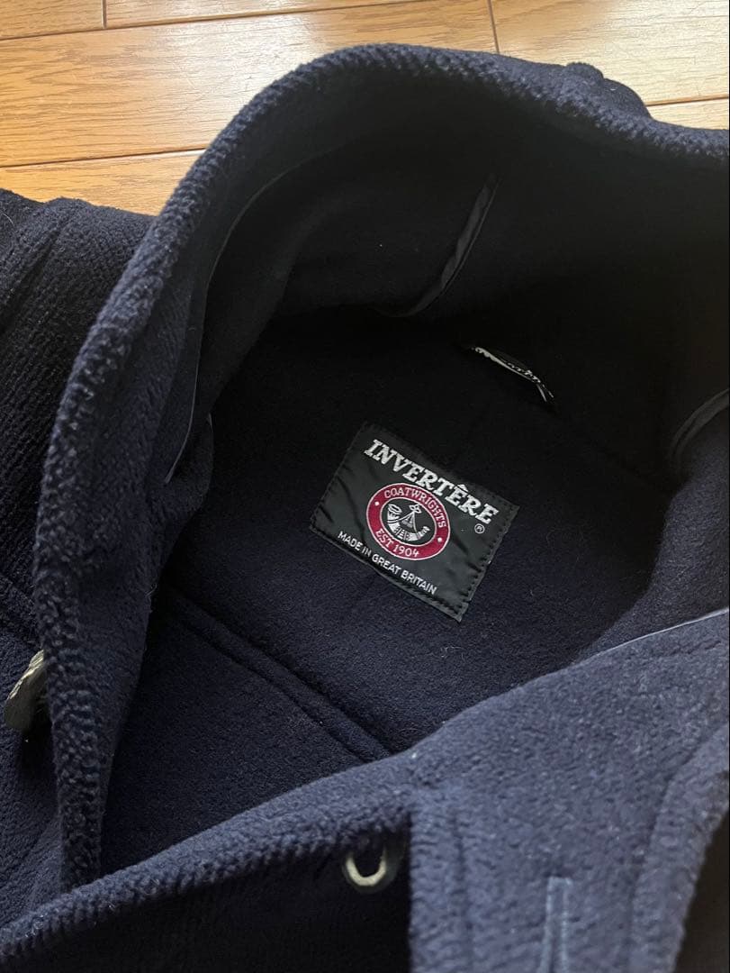 インバーティア ダッフルコート ヘリンボーン ムーアブルック 英国製 コート