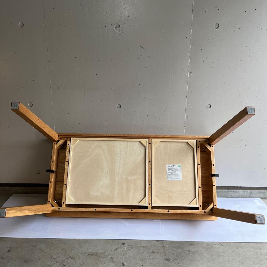 超美品★無印 木製デスク オーク材