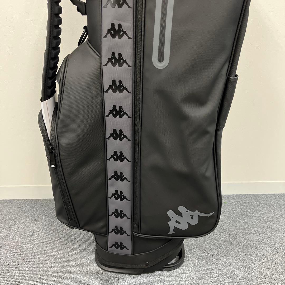 Kappa カッパ ゴルフ スタンド キャディバッグ 8.5型 クロ