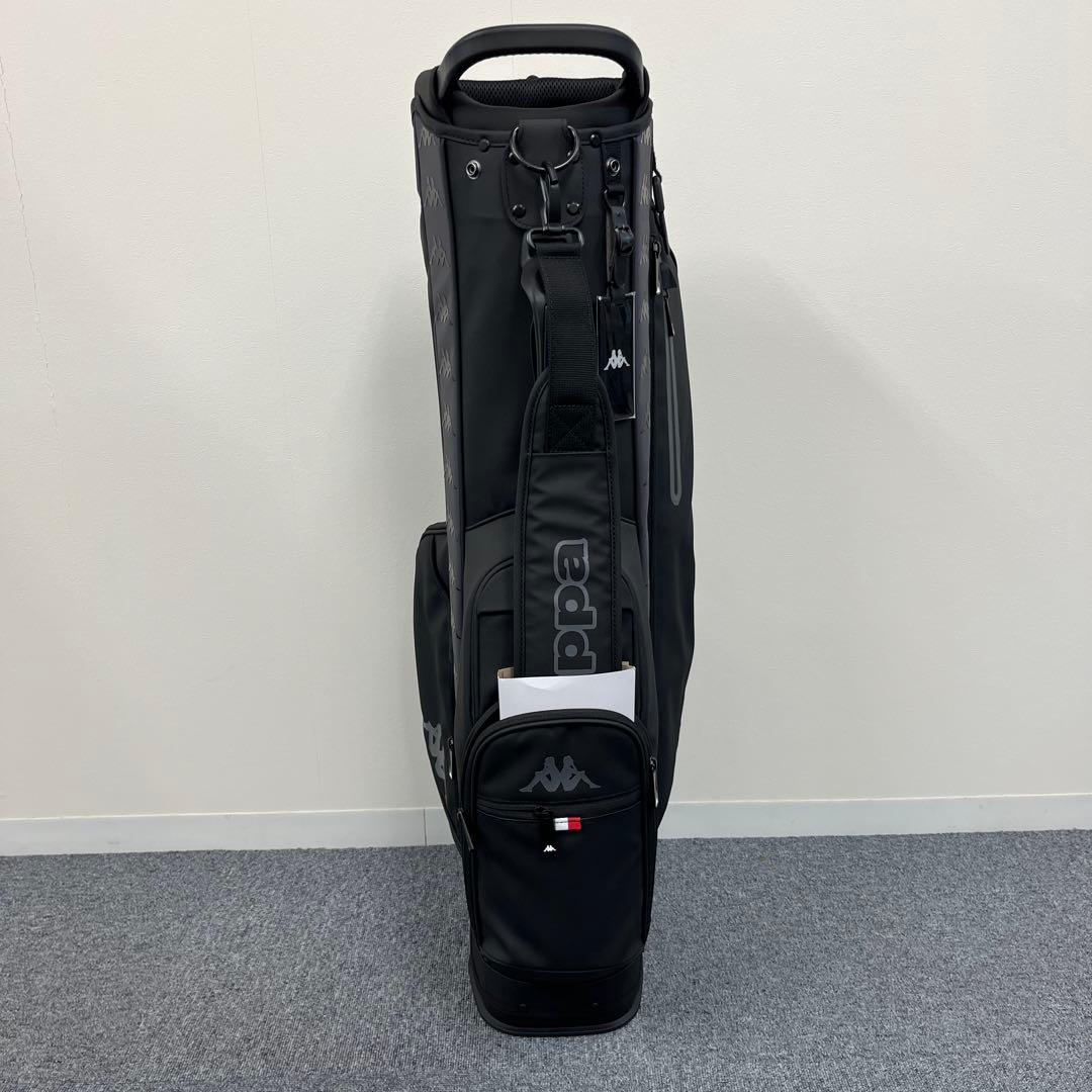 Kappa カッパ ゴルフ スタンド キャディバッグ 8.5型 クロ