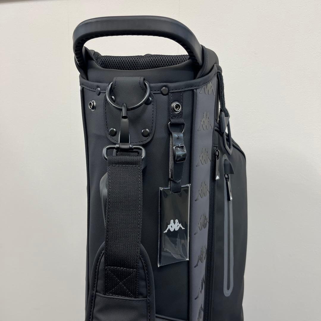 Kappa カッパ ゴルフ スタンド キャディバッグ 8.5型 クロ