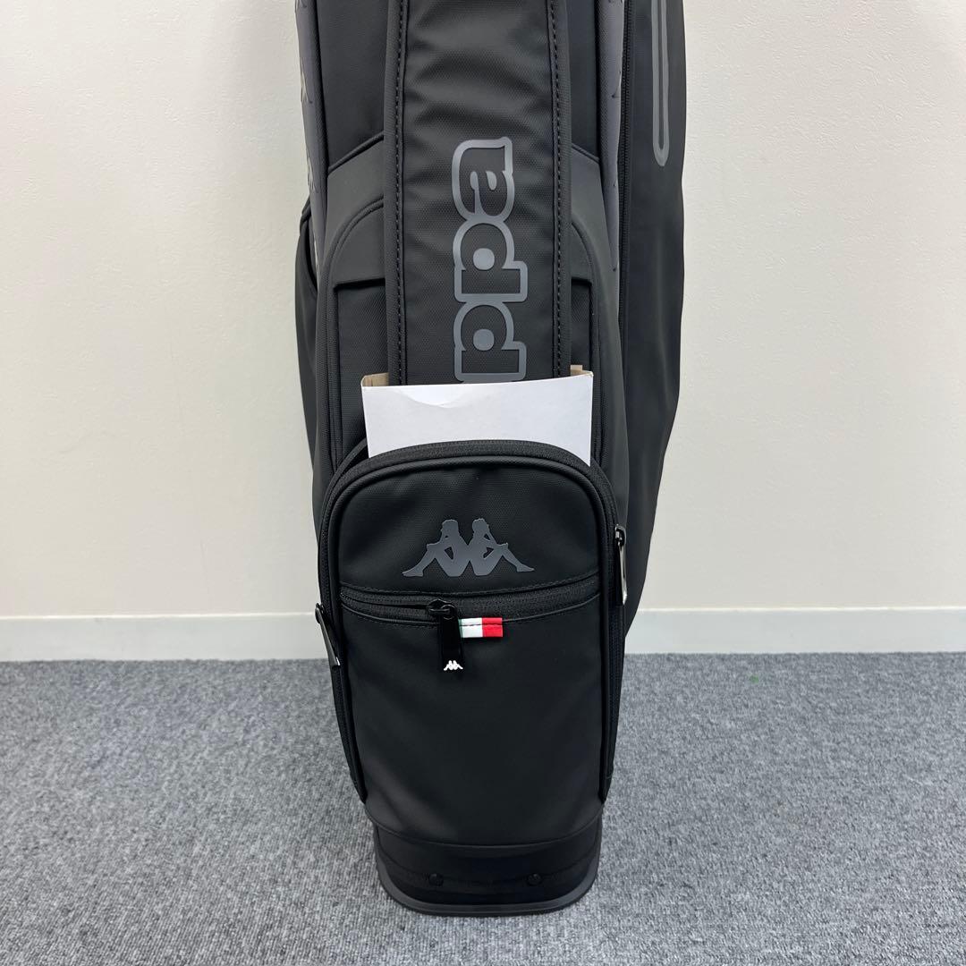 Kappa カッパ ゴルフ スタンド キャディバッグ 8.5型 クロ